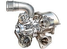 Turbocompressore a gas di scarico